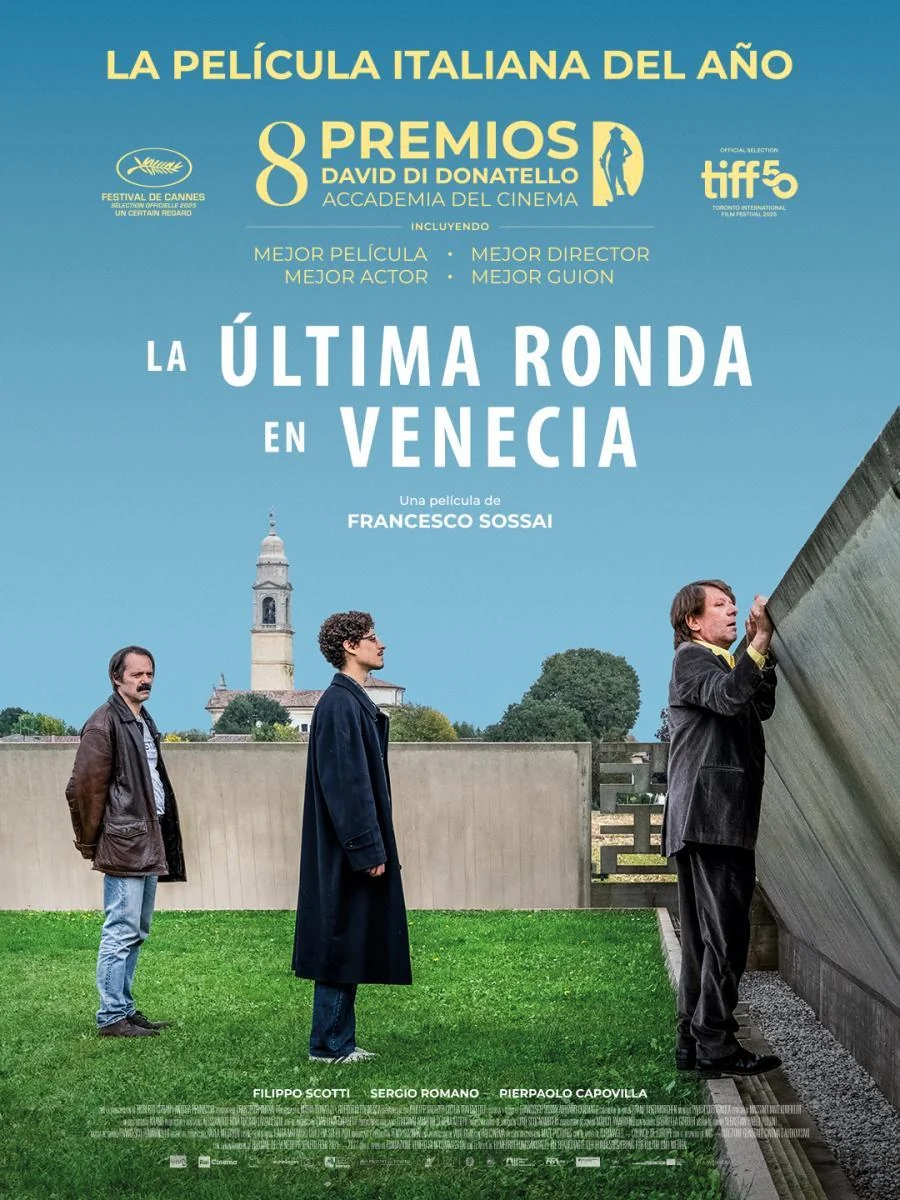 Cartel de La última ronda en Venecia · Ficcmoteca de El Luzzy