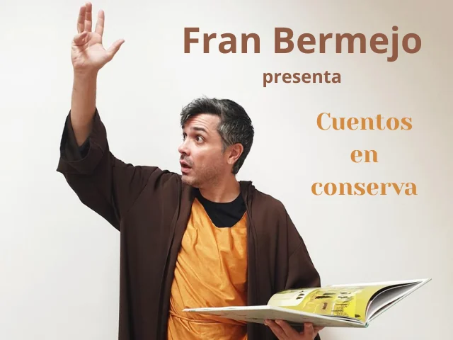 Cartel de Cuentos en conserva · Fran Bermejo