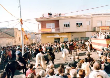 San Antón y la bendición de los animales · imagen de archivo municipal