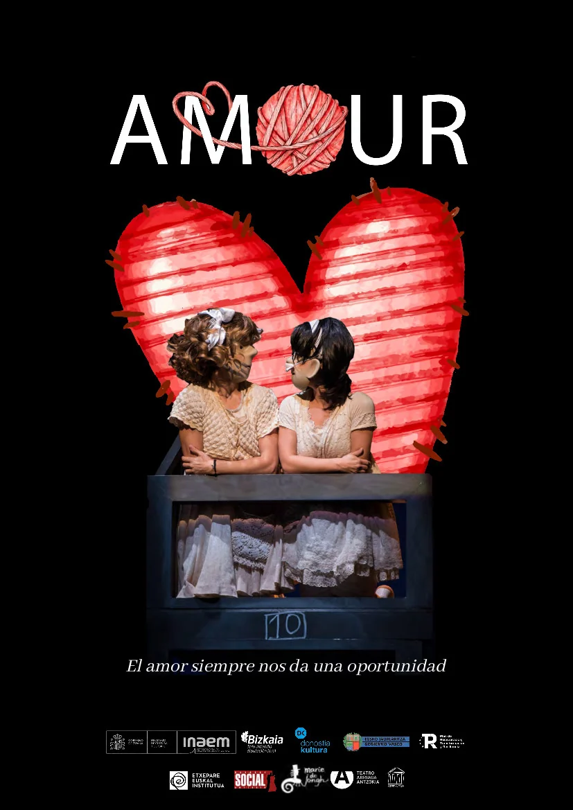 Cartel de Amour · Teatro en El Luzzy