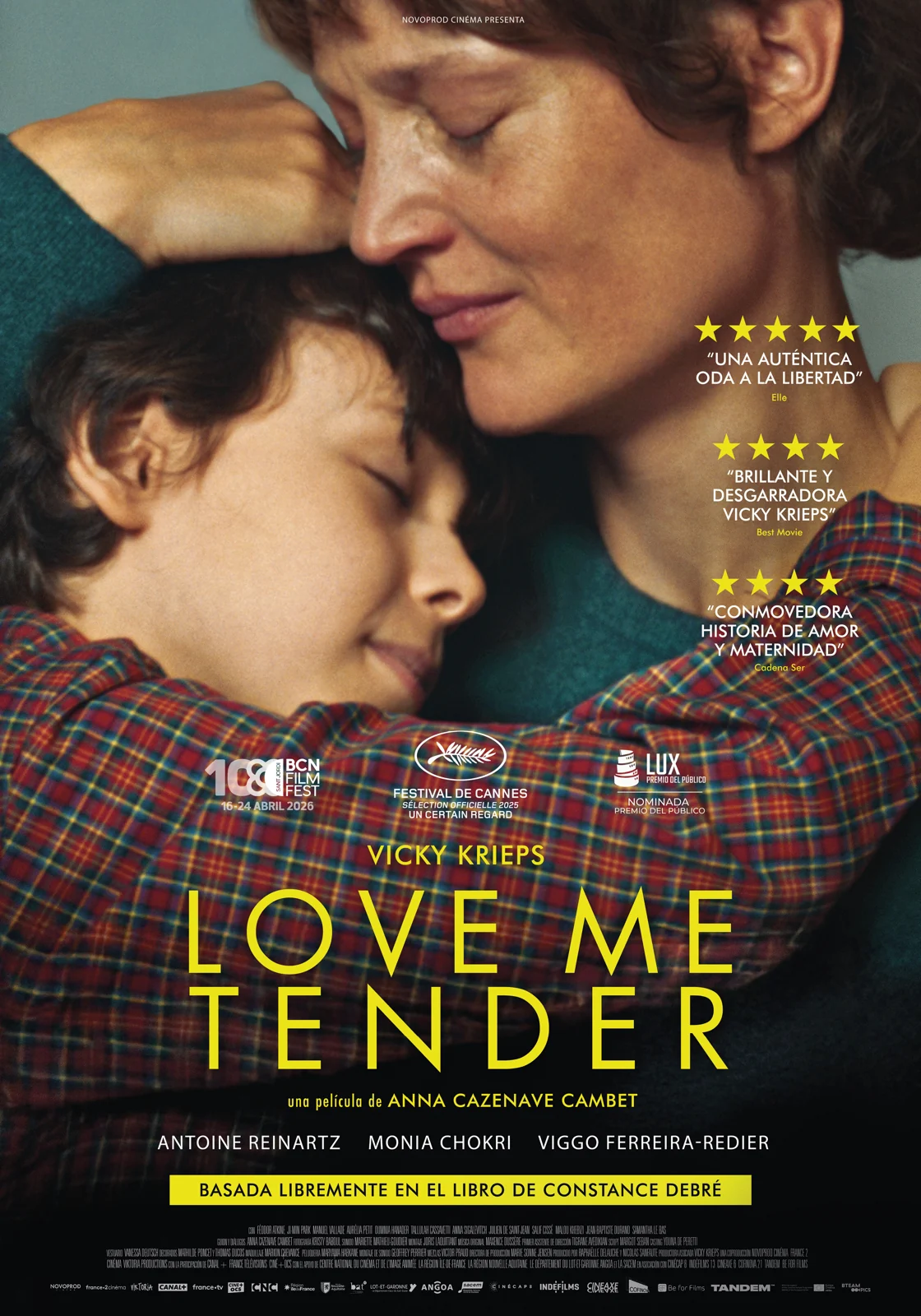 Cartel de Love Me Tender · Ficcmoteca de El Luzzy