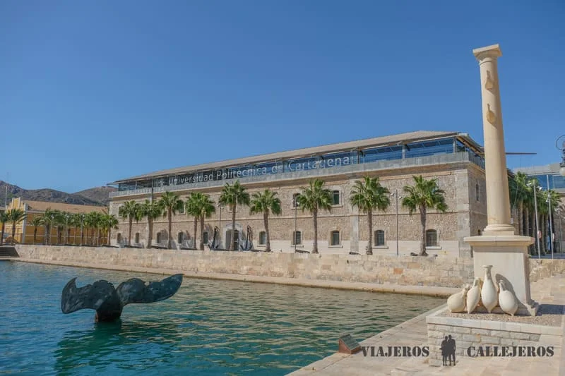 Fachada del Museo Naval de Cartagena · imagen de archivo