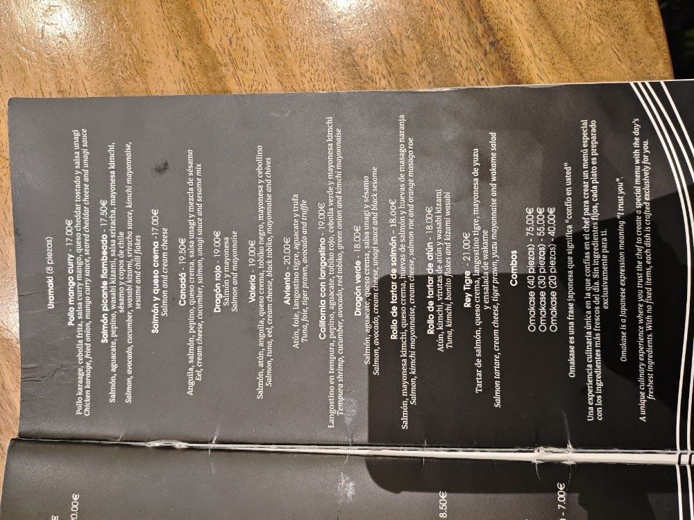 Alviento Restaurante (1r planta) · carta, página 9