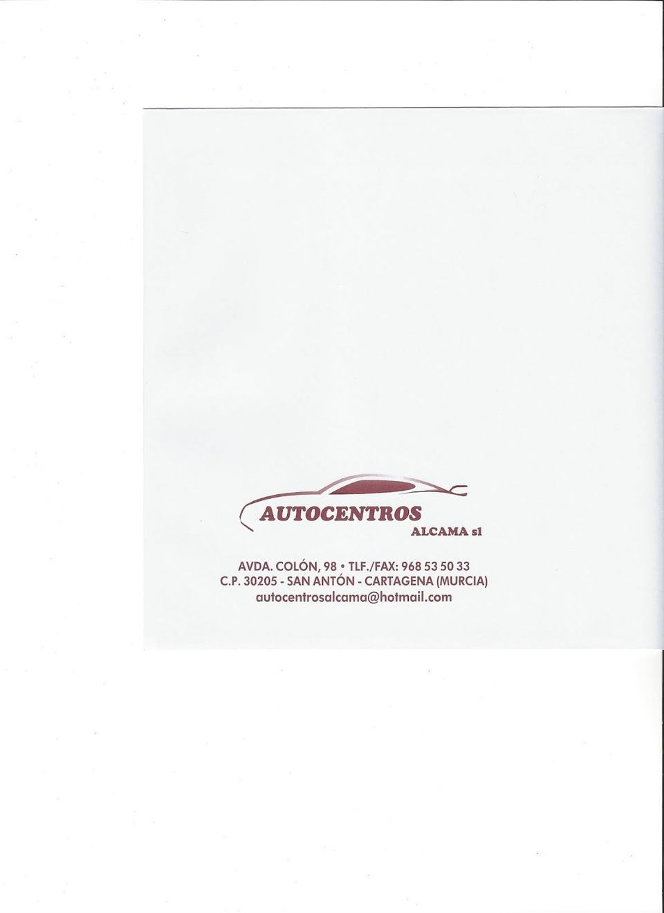 Autocentros Alcama S.L.: fotografía 3