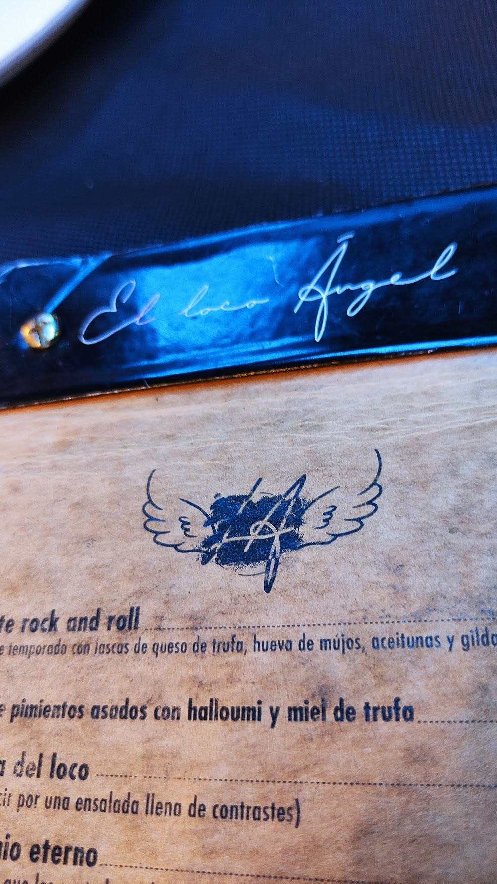 El Loco Ángel braseria · carta, página 4