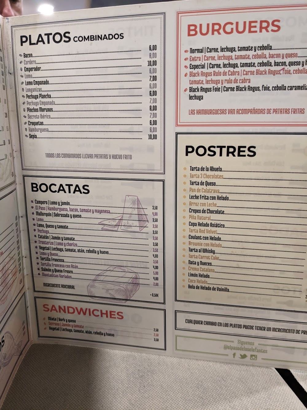 El Paso de los Elefantes · carta, página 10