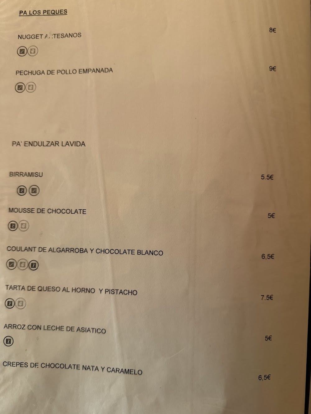 Gastrobar La Fábrica Brewpub · carta, página 8