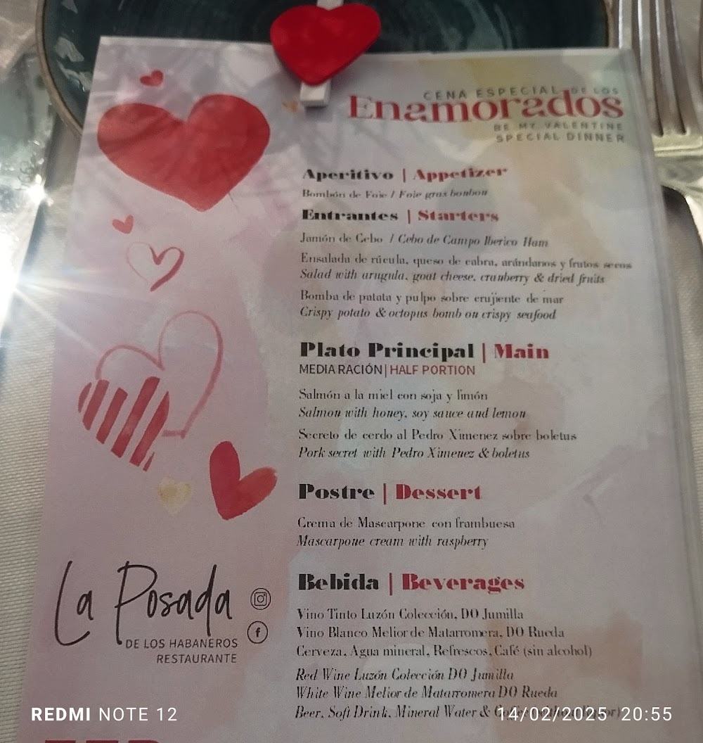 La Posada de los Habaneros · carta, página 3