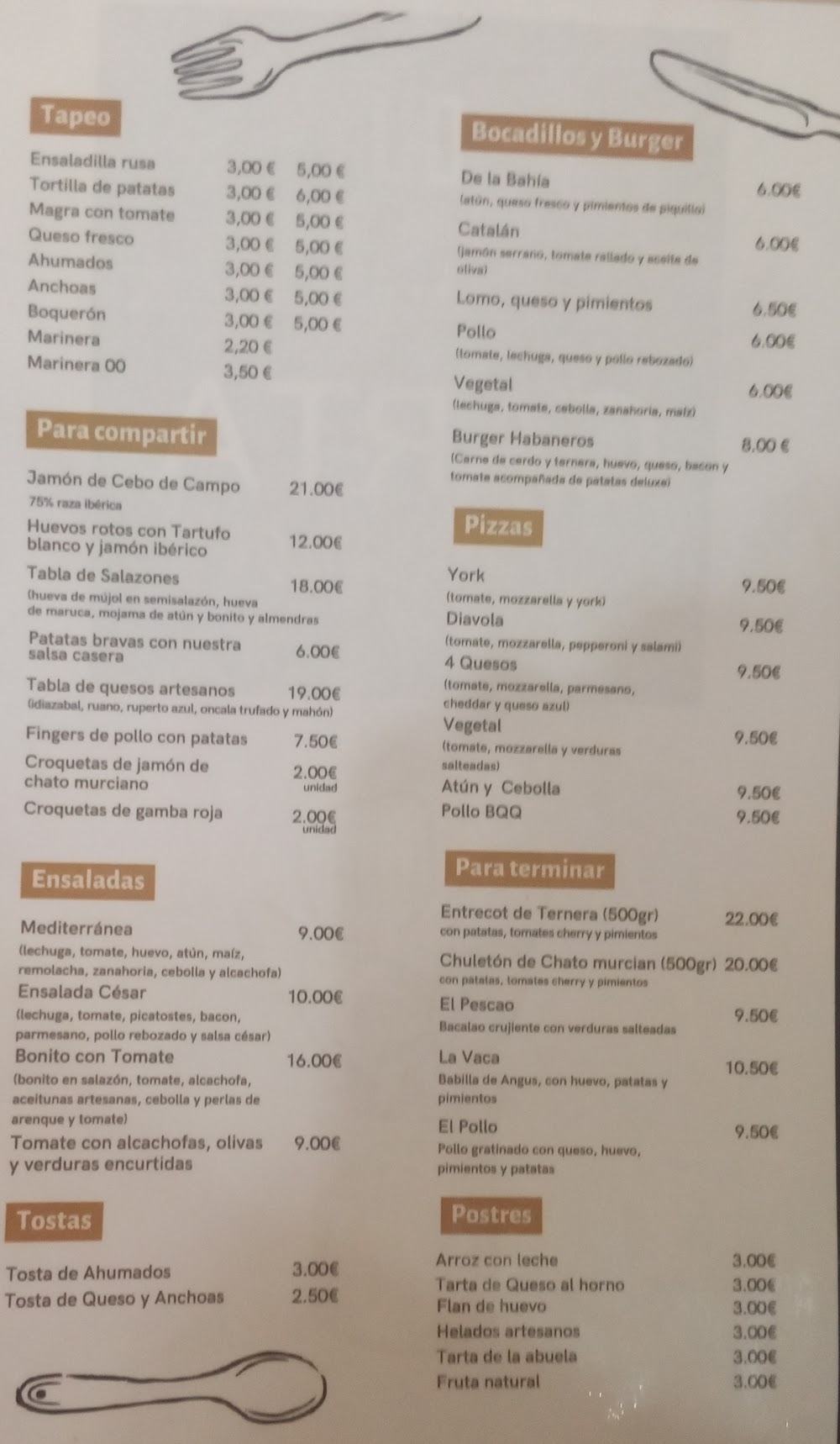 La Posada de los Habaneros · carta, página 7