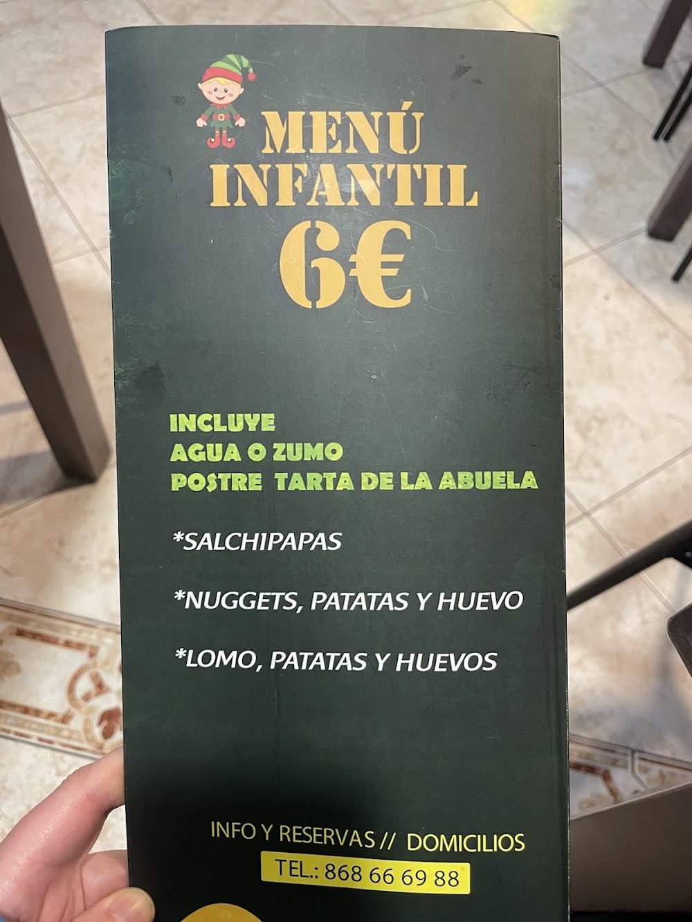 Los tres duendes fusionfood · carta, página 10
