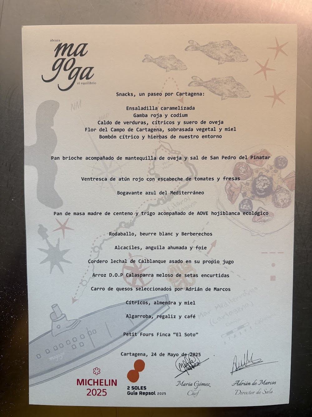 Magoga · carta, página 4