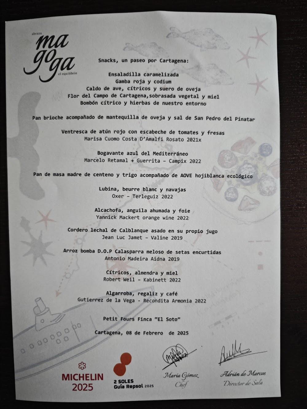 Magoga · carta, página 8