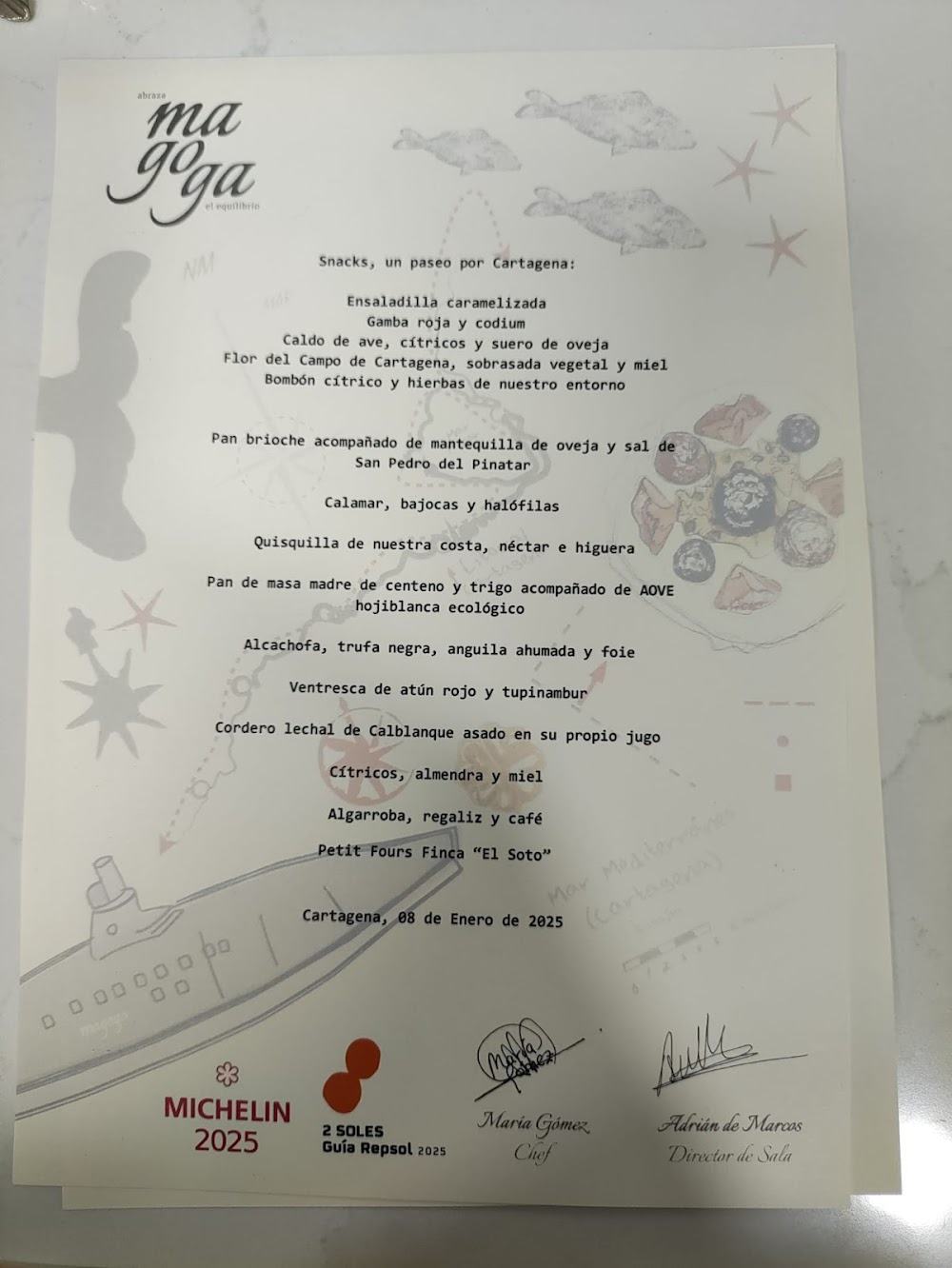Magoga · carta, página 9
