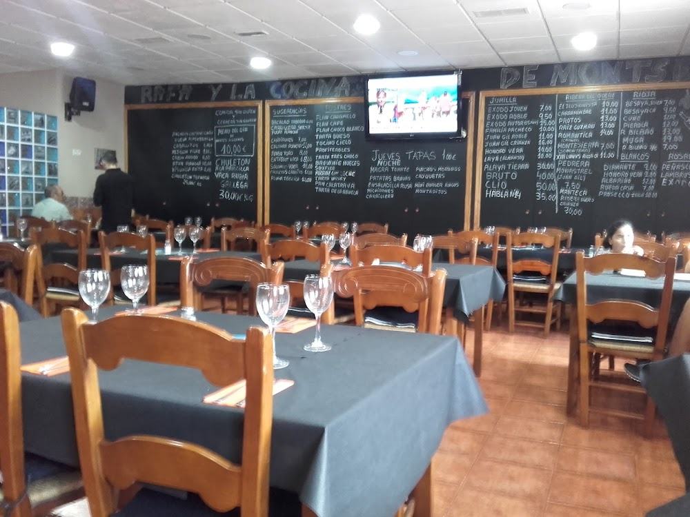 Mesón La Taberna de Rafael · carta, página 8