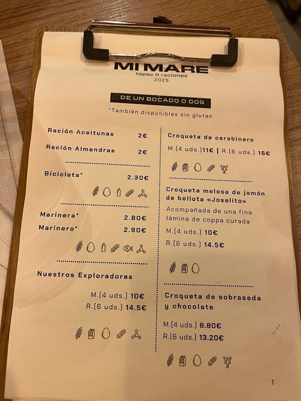 Mi Mare · carta, página 5