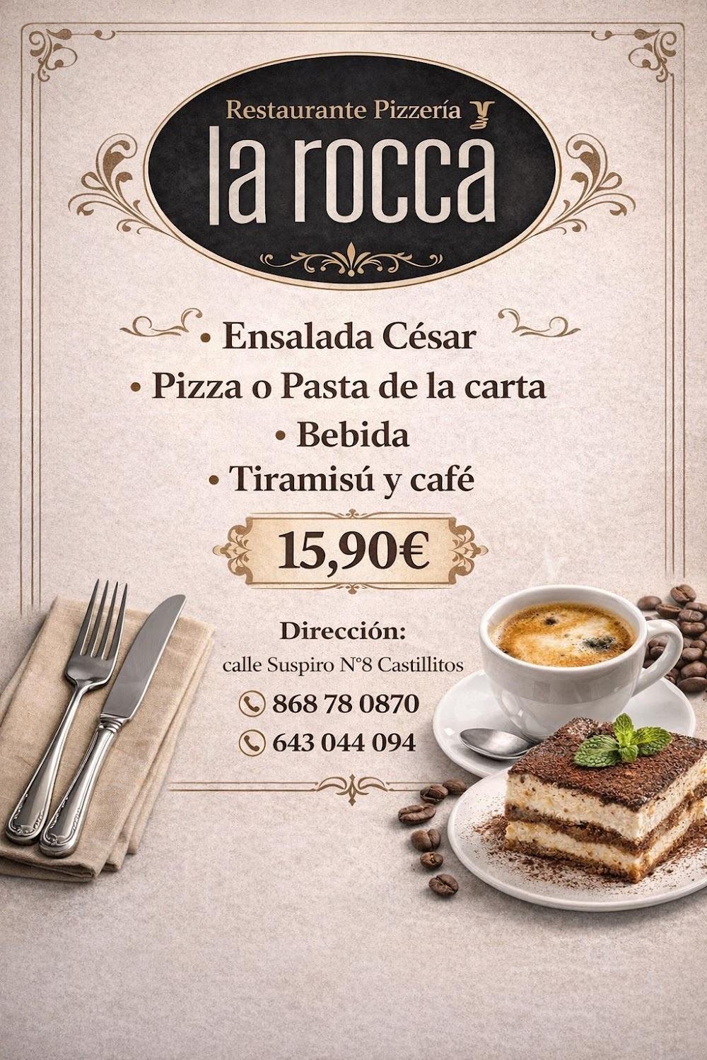 Restaurante La Rocca Restaurante Mediterráneo · carta, página 2