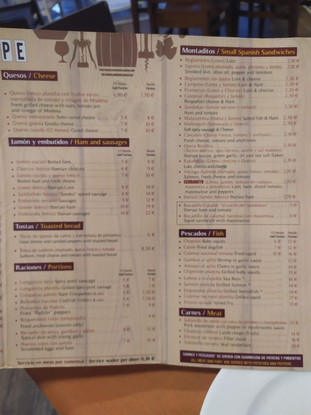 Rincón De Pepe (CARTAGENA) · carta, página 10