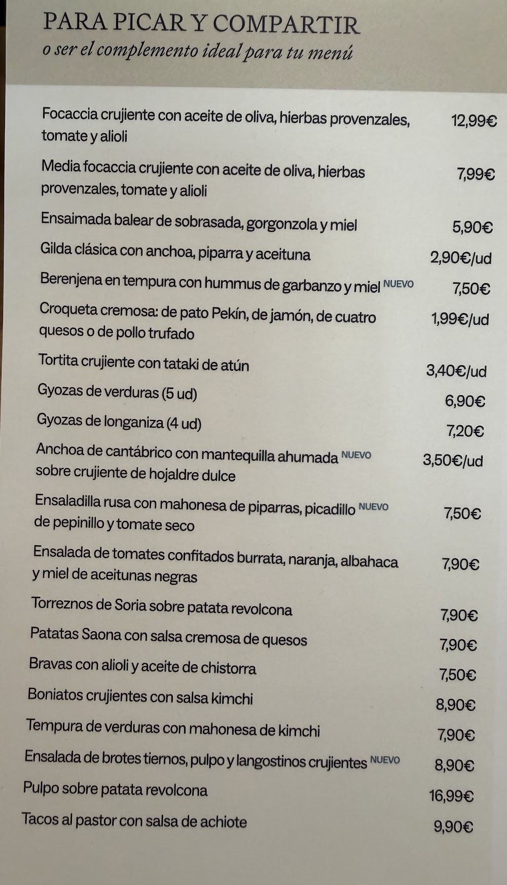 Saona · carta, página 3