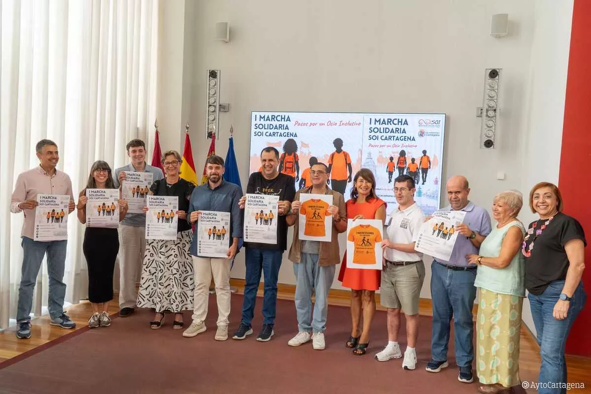 Imagen de la fuente asociada a: Cartagena caminará por la inclusión con una marcha solidaria de seis kilómetros el 11 de octubre
