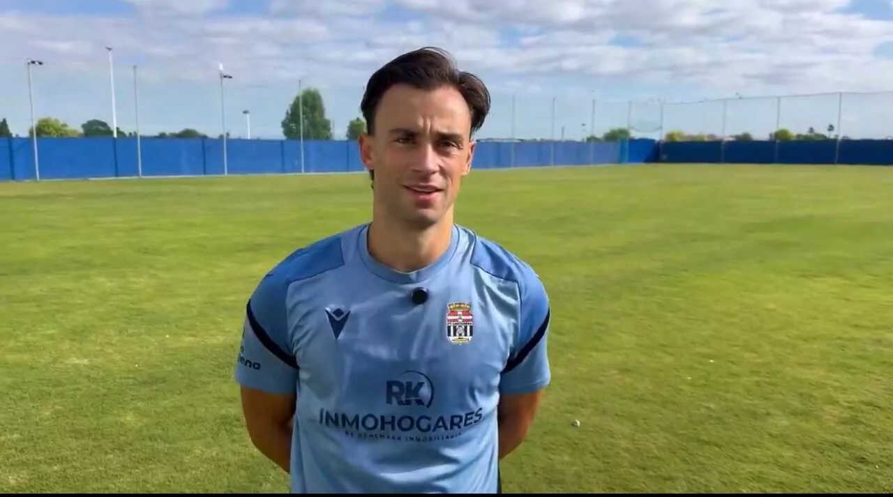 Imagen de la fuente asociada a: Pablo Clavería avisa antes de visitar al Antequera: "Queremos seguir mostrando nuestra mejor versión tras ganar el derbi"