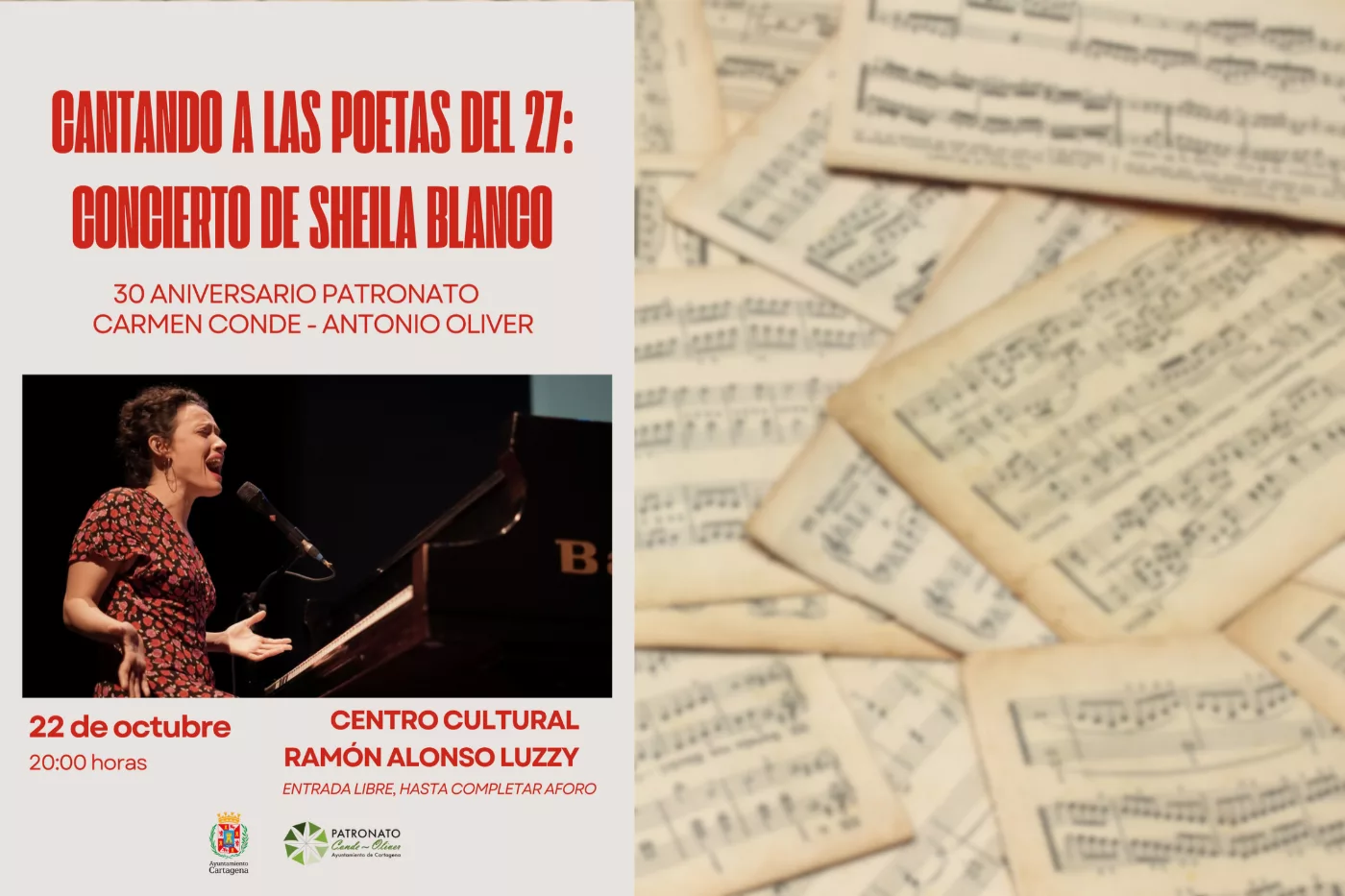 Imagen de la fuente asociada a: El Patronato Carmen Conde-Antonio Oliver celebra su 30 aniversario con un concierto dedicado a las poetas de la generación del 27