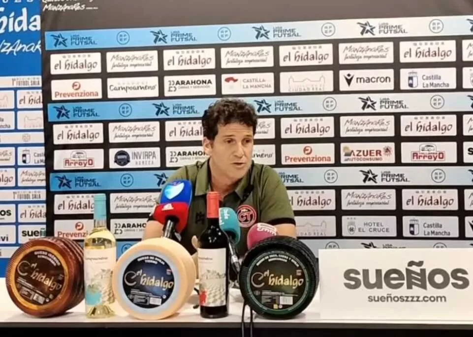 Imagen de la fuente asociada a: Duda estalla tras el 8-1 del Jimbee Cartagena en Manzanares: «El esfuerzo de toda Cartagena no merece este partido»