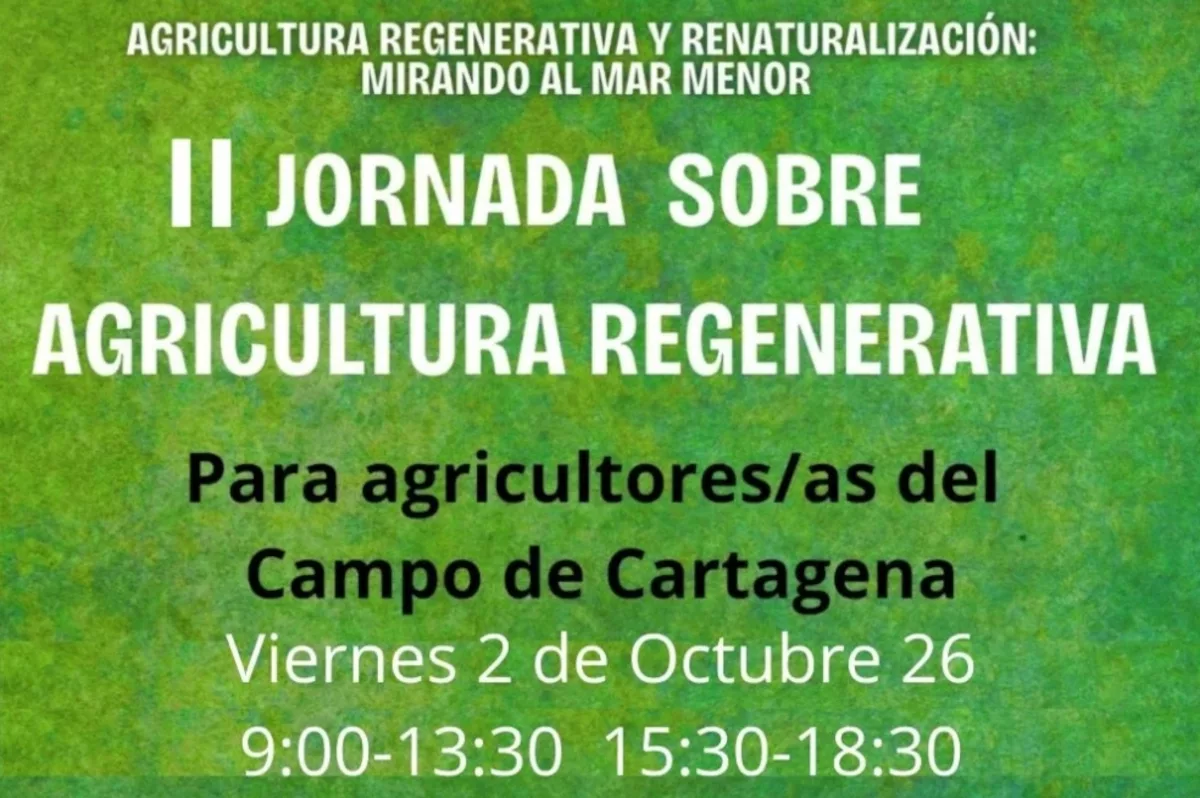 Imagen de la fuente asociada a: II Jornada sobre Agricultura Regenerativa para avanzar hacia una agricultura más sostenible