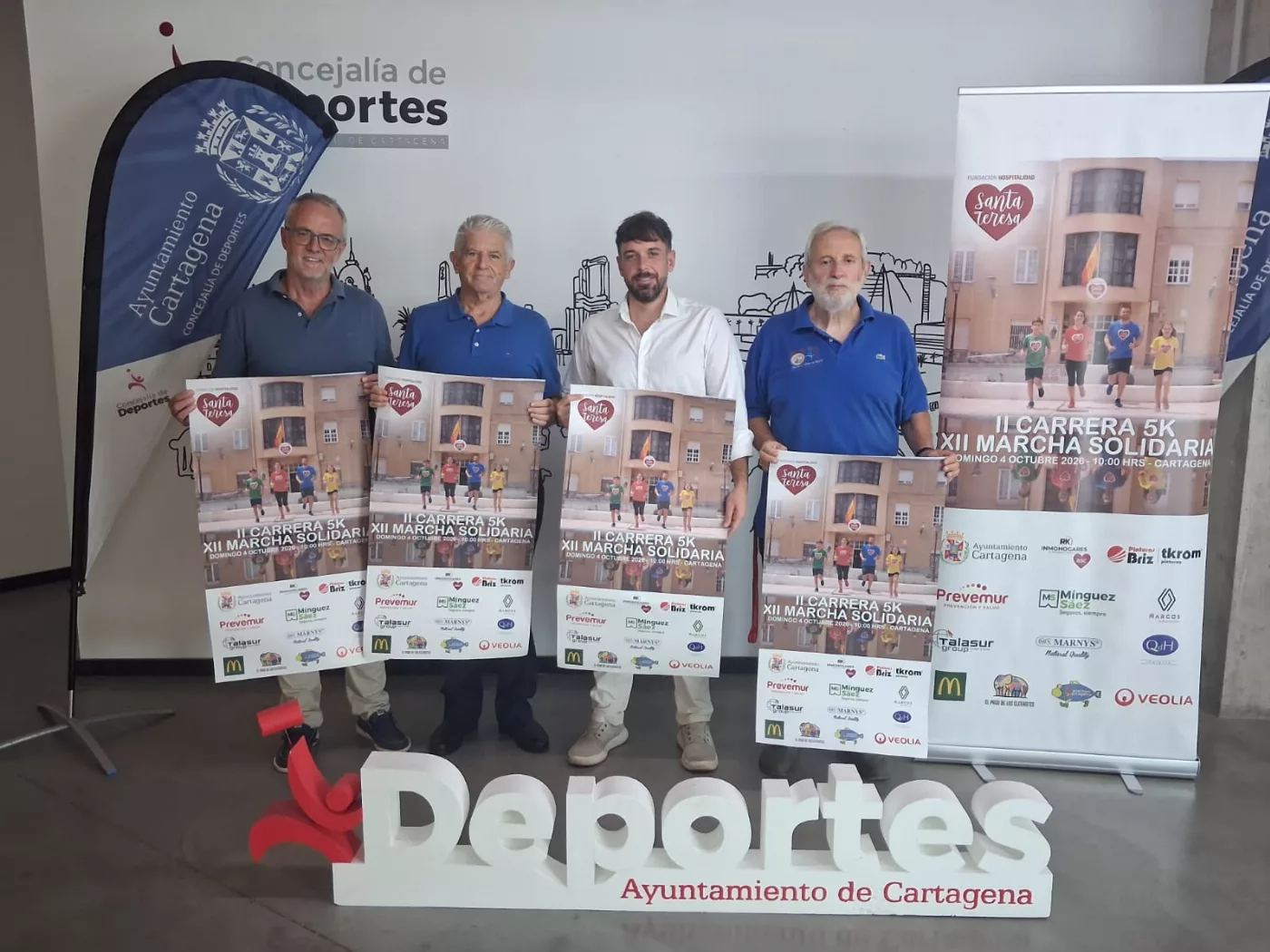 Imagen de la fuente asociada a: Carrera y marcha solidaria por la Hospitalidad Santa Teresa este domingo en Cartagena