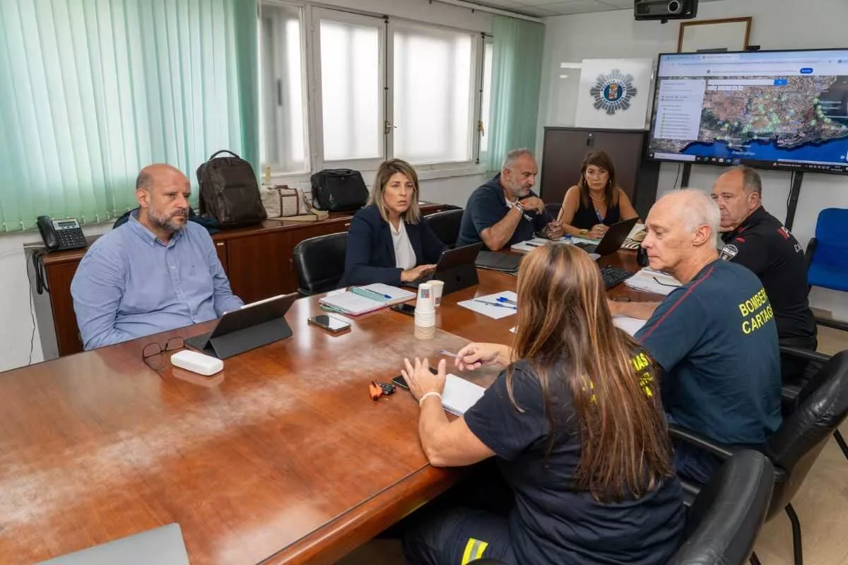 Imagen de la fuente asociada a: Alerta roja por lluvias en Cartagena: cerca de 100 litros en Pozo Estrecho, La Puebla y La Palma y locales sociales habilitados para la población