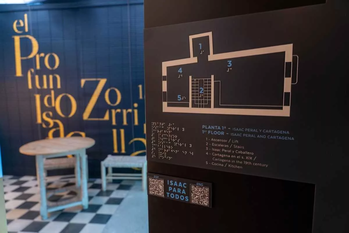 Imagen de la fuente asociada a: La Casa Museo Isaac Peral de Cartagena apuesta por el turismo accesible con audioguías, lengua de signos y lectura fácil