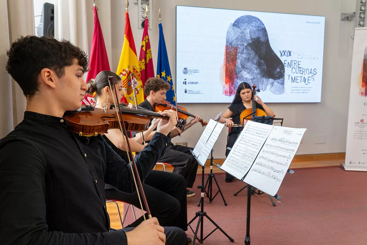 Imagen de la fuente asociada a: Presentación de la nueva convocatoria y del Ciclo de Conciertos Promocionales de Entre Cuerdas y Metales