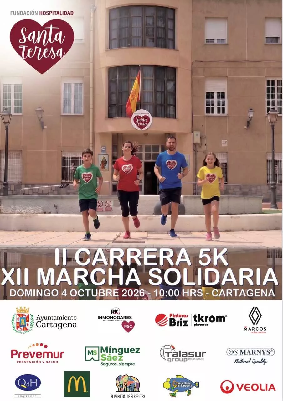 Imagen de la fuente asociada a: Todo preparado para la II Carrera 5K y XII Marcha Solidaria de la Hospitalidad Santa Teresa