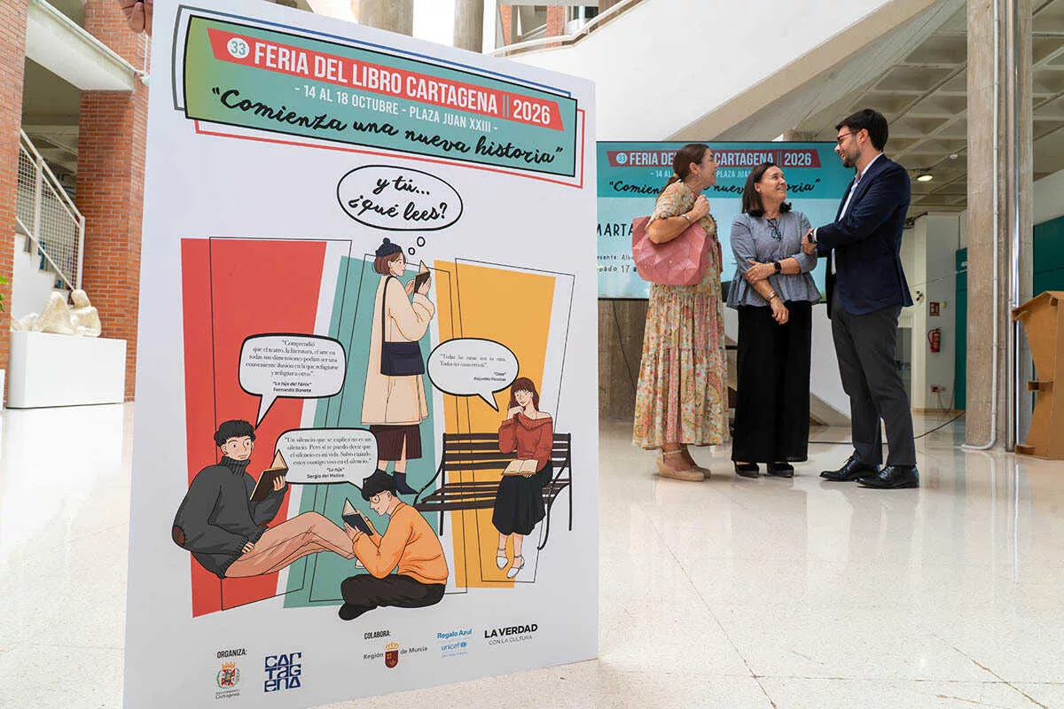 Imagen de la fuente asociada a: Sergio del Molino, Rayden y Rebeca Stones: Cartagena prepara cinco días de libros y encuentros con autores