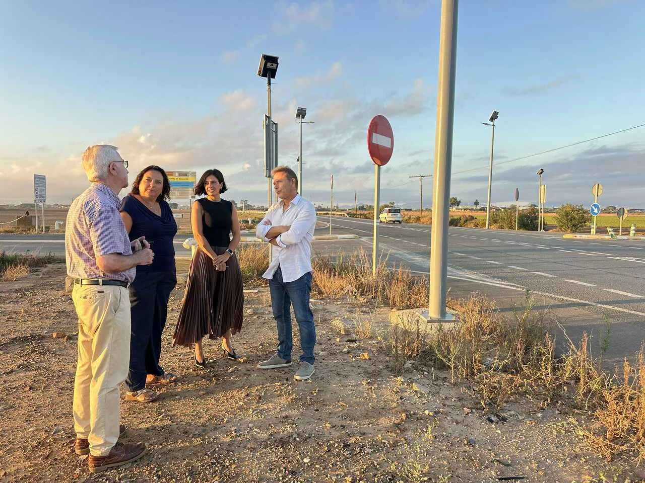 Imagen de la fuente asociada a: MC Cartagena denuncia retrasos en las obras de seguridad vial de 19 travesías pese a contar con un convenio de 3,88 millones