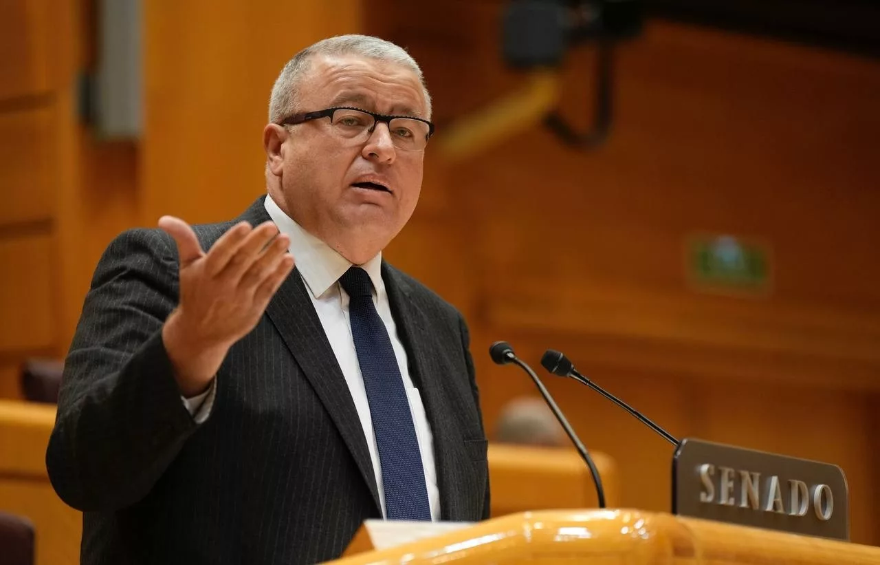 Imagen de la fuente asociada a: Bernabé: “El ministro Óscar Puente está más preocupado de postularse para suceder a Sánchez que de hacer las infraestructuras que evitarían que la Región siga incomunicada”