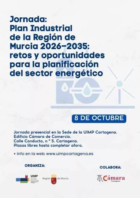 Imagen de la fuente asociada a: Cartagena reúne a grandes empresas y expertos para analizar el futuro energético de la industria regional