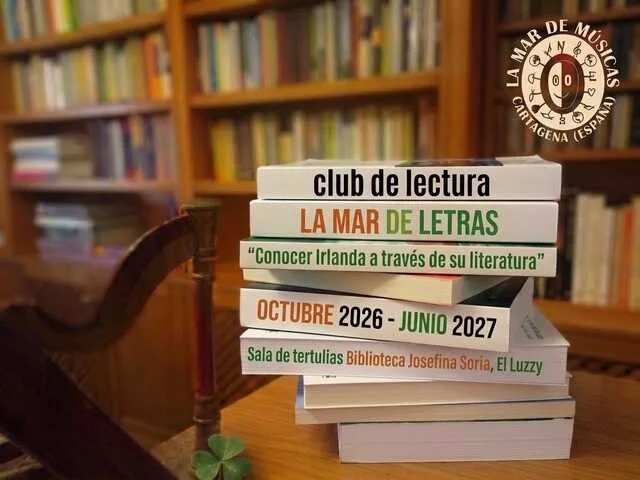 Imagen de la fuente asociada a: La Mar de Letras estrena en Cartagena un club de lectura dedicado a descubrir Irlanda a través de siete obras
