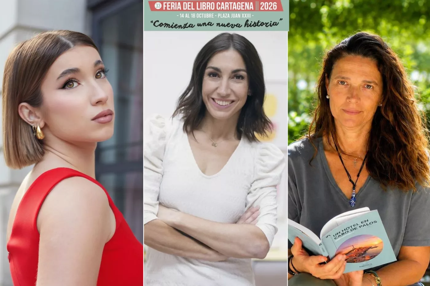 Imagen de la fuente asociada a: Rebeca Stones, Alma Obregón y Ana Alemany cierran este domingo la Feria del Libro de Cartagena