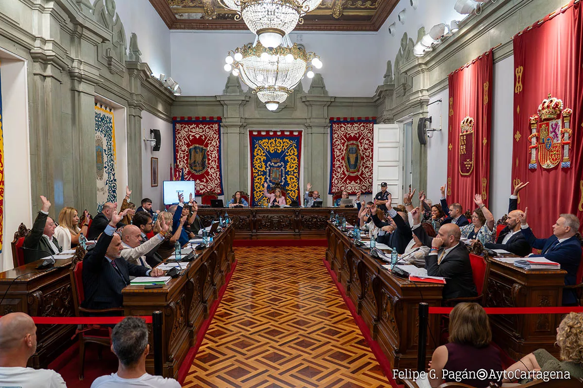 Imagen de la fuente asociada a: Pleno del Ayuntamiento de Cartagena, 1 de octubre