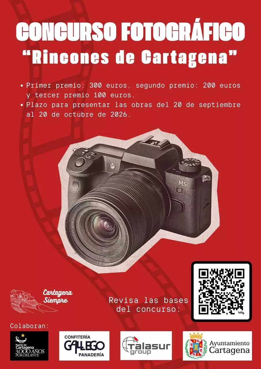 Imagen de la fuente asociada a: Cartagena busca sus rincones más especiales en un concurso fotográfico con 600 euros en premios