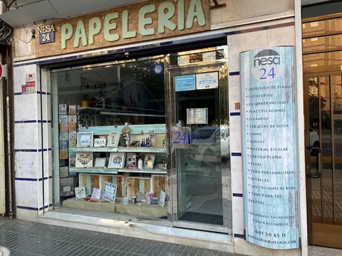 Papelería copistería imprenta Nesa 24, copistería en Cartagena